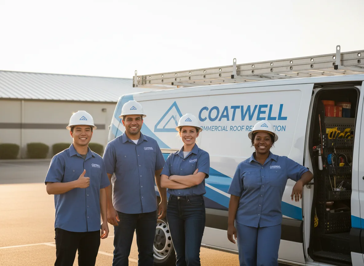 Commercial roof coating company in Banner, MS